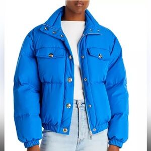 Anine bing Landon blue puffer jacket